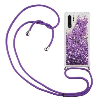 Glitterpoeder Drijfzand TPU Back Cover voor Huawei P30 Pro