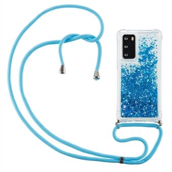 Glitterpoeder Quicksand TPU-achterkant voor Huawei P40