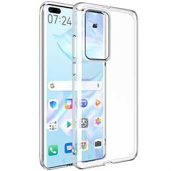 IMAK UX-5-serie transparante TPU-zachte hoes voor Huawei P40 Pro