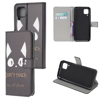 Patroonbedrukking Wallet Stand lederen telefoonhoes voor Huawei P40 lite / nova 7i / nova 6 SE