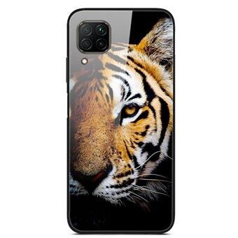 Pattern Printing Glass + PC + TPU Combo Back Case for Huawei Nova 6 SE/7i/P40 Lite