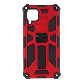 Met magnetische metalen plaat TPU Hybrid Cover voor Huawei P40 lite 4G / nova 6 SE