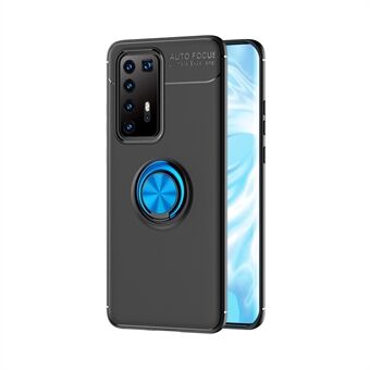 Ring Kickstand TPU-telefoonhoesje voor Huawei P40 Pro Plus