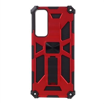 Afneembare 2 in 1 Dropproof PC + TPU Combo Magnetische Cover Shell met Standaard voor Huawei P Smart 2021 / Y7a