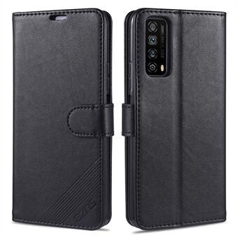 Stand Wallet Stand lederen beschermhoes voor Huawei P Smart 2021 / Huawei Y7a