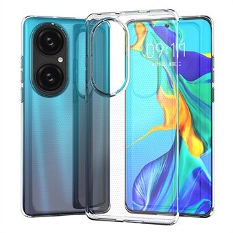 Voor Huawei P50 Pro 4G Ultraslanke anti-drop telefoonhoes Transparant TPU mobiele telefoonhoes