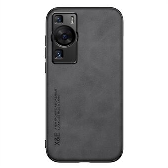 X&E voor Huawei P60 Anti- Scratch Skin-touch telefoonhoesje PU-leer TPU PC-hoes