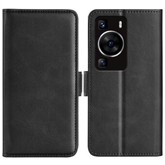 Voor Huawei P60 PU lederen portemonnee flip telefoonhoes kalfstextuur Stand folio cover