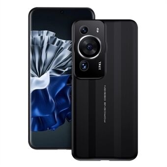 Voor Huawei P60 Pro Rubberen telefoonhoes Cameralensbescherming Harde pc-telefoon achterkant