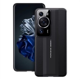 Telefoonhoesje voor Huawei P60 Pro PU-lederen pc-hoes Anti- Scratch beschermende mobiele telefoonhoes