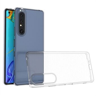 Voor Sony Xperia 1 III 5G HD Kristalheldere telefoon achterkant Schokbestendig flexibel TPU slank telefoonhoesje