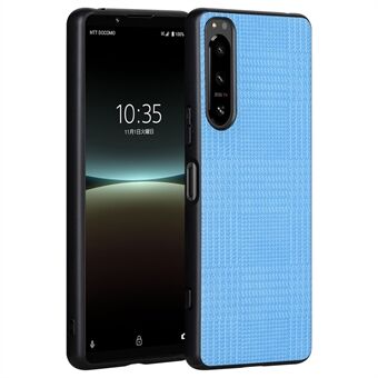 VILI TH Serie Mobiele Telefoon Case voor Sony Xperia 1 IV 5G Anti-collision PU Leer Gecoat PC + TPU Beschermende Telefoon Cover