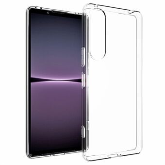 10 stks / pak voor Sony Xperia 1 V Clear TPU Telefoonhoesje Binnenwatermerkvrij Scratch Telefoonhoesje