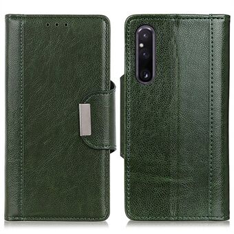 Portemonnee-telefoonhoesje voor Sony Xperia 1 V Schokbestendige hoes PU lederen folio flip-telefoonhoes