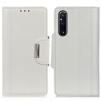 Portemonnee-telefoonhoesje voor Sony Xperia 1 V Schokbestendige hoes PU lederen folio flip-telefoonhoes