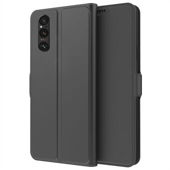 Stand Case voor Sony Xperia 1 V kaarthouder PU lederen schokbestendige telefoon flip cover