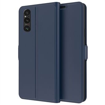 Stand Case voor Sony Xperia 1 V kaarthouder PU lederen schokbestendige telefoon flip cover