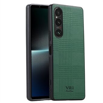 VILI TH-serie Telefoonhoesje voor Sony Xperia 1 V, PU-lederen gecoate PC+TPU Telefoonhoesje