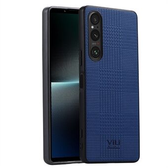 VILI TH Series Telefoonhoesje voor Sony Xperia 1 V, PU-leren gecoate PC+TPU-achterkant voor telefoon.