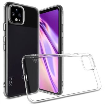 IMAK UX-5 Serie Transparante TPU Telefoonhoesje voor Google Pixel 4 XL.