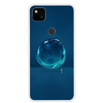 Patroon afdrukken Zachte TPU-beschermhoes voor Google Pixel 4a