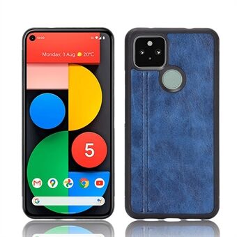 PU-leren gecoate PC + TPU hybride telefoonhoesje voor Google Pixel 5.