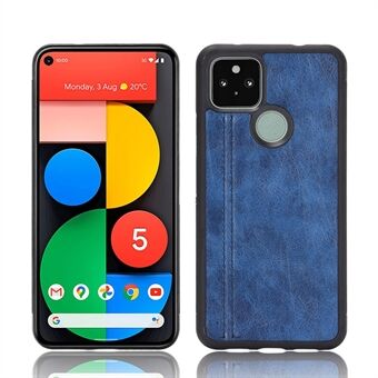 PC + TPU Hybride hoesje met PU-lederen coating voor Google Pixel 4a 5G