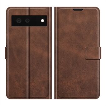 Folio Flip Lederen Portemonnee Beschermhoes Telefoonstandaard Cover Shell voor Google Pixel 6