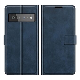 PU lederen Flip Folio Stand Magnetische Sluiting Shockproof Portemonnee Hoesje voor Google Pixel 6 Pro