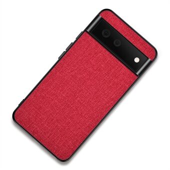 Krasbestendige doekcoating TPU + PC beschermhoesje voor Google Pixel 6