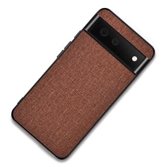Krasbestendige doek gecoate TPU + PC beschermhoes voor Google Pixel 6