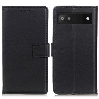 Anti-Drop Flip Folio PU Leren Hoesje met Opvouwbaar Standontwerp Portemonnee Telefoonhoesje voor Google Pixel 6a