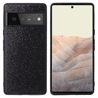 Gladde Touch PU lederen coating, zachte TPU + harde PC hybride schokabsorberende achterkant voor Google Pixel 6 Pro.