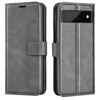 Voor Google Pixel 7 Pro Drop-proof Textured PU Leren Portemonnee Telefoonhoesje Volledige Bescherming Stand Cover.