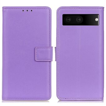 Voor Google Pixel 7 PU Leren Telefoonhoes met Stand Wallet en Binnen TPU Flip Case