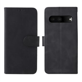 Voor Google Pixel 7 Pro Telefoonhoesje Skin-touch Feeling PU Leer + TPU Stand Portemonnee Telefoonhoesje