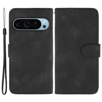 Voor Google Pixel 8 Pro Telefoonhoesje Huidvriendelijk Geïmpregneerde Leren Hoesje