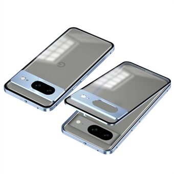 Voor de Google Pixel 8 Case Pop-Up Lock Aluminiumlegering+PC Antival Telefoonhoesje