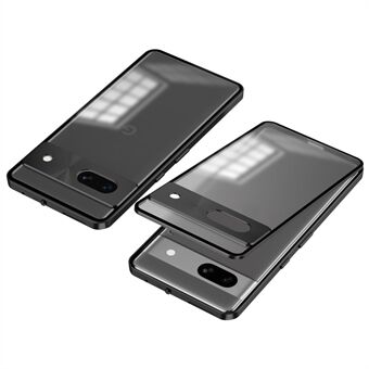 Voor Google Pixel 7a-hoesje met pop-upvergrendeling van aluminiumlegering + volledige bescherming van pc voor de telefoon.