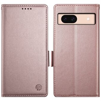 DF-010 Voor Google Pixel 8a Hoesje PU Lederen Portemonnee Stand Telefoonhoes