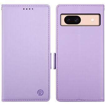 DF-010 Voor Google Pixel 8a Hoesje PU Leren Portemonnee Telefoonhoesje met Stand
