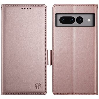 DF-010 Voor Google Pixel 7 Pro 5G Hoesje Portemonnee Lederen Telefoonhoesje Flip Stand View Magnetische Bescherming