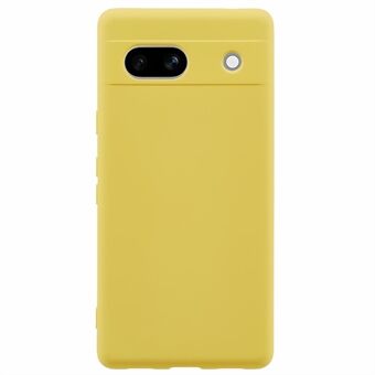 Voor Google Pixel 7a hoesje 2.0 mm TPU anti-kras telefoonhoesje gladde gebogen rand.
