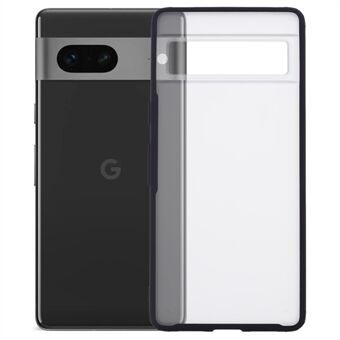 X-LEVEL voor Google Pixel 7 5G Hoesje PC+TPU Telefoonhoesje Mat Achterkant - Zwart