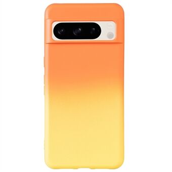 Voor Google Pixel 8 Pro Hoesje, TPU Schokbestendige Telefoonhoes in Esthetisch Verloopkleur.