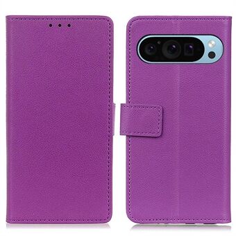 Voor Google Pixel 9 Pro / Pixel 9 Groothandel Telefoonhoes TPU + PU Lederen Hoes Telefoonstandaard Cover