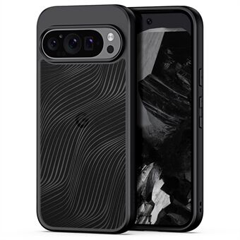 DUX DUCIS Aimo Series Voor Google Pixel 9 / Pixel 9 Pro Hoes TPU+PC Anti-Val Bescherming (REACH Certificering) - Zwart