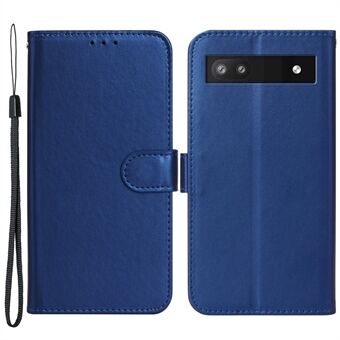 Voor Google Pixel 8a Hoes Wallet Stijl Flip Lederen Telefoonhoes Kaarthouder