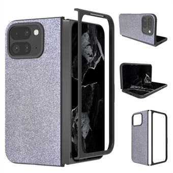 Voor Google Pixel 9 Pro Fold 5G Hoes Glitter Leer+PC Telefoonhoesje