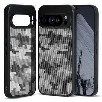 IBMRS Voor Google Pixel 9 Pro Hoes Schokbestendig Anti-Kras TPU+PC Telefoon Hoesje